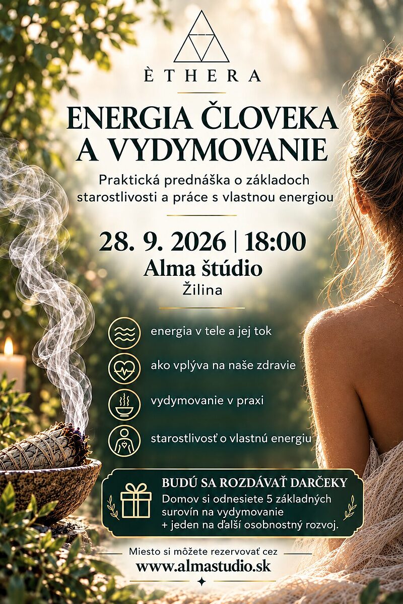 ÉTHERA v Alme: Praktická prednáška